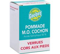 Tradiphar Pommade M.O. Cochon Acide Salicylique 50% Verrues Cors Aux Pieds Pot 10g