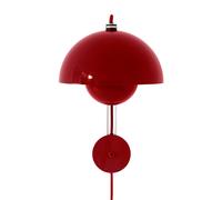 &Tradition Flowerpot VP8 Applique Murale Rouge Vermillon