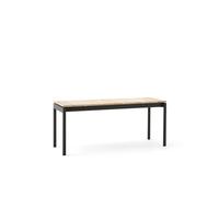 &Tradition Banc Ville AV27 small 110x40 cm Warm black