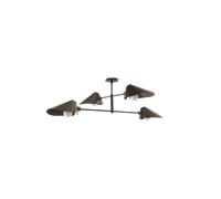 &Tradition Bonnet SC91 Plafonnier Ø100 Bronze/ Noir