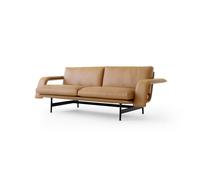 &Tradition Canapé Meantime AV30 2 places Warm black-Noble leather Cognac