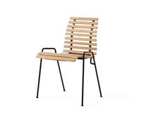 &Tradition Chaise de terrasse RFH RD4 Teak-black