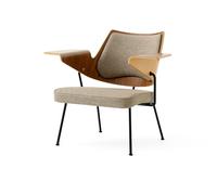 &Tradition Chaise lounge RFH RD8 Walnut-beech-brown