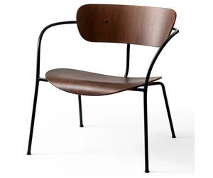 &Tradition Chaise Pavilion AV5 Noyer laqué