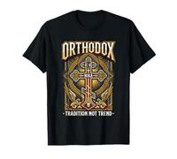 Tradition chrétienne orthodoxe Orientale Pas Tendance Foi Ancienne T-Shirt