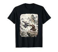 Tradition d'arts Martiaux Kung Fu T-Shirt Graphique avec Valeur