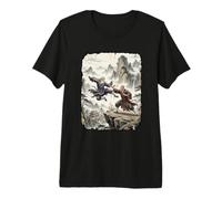 Tradition d'arts Martiaux Kung Fu T-Shirt Haut de Gamme