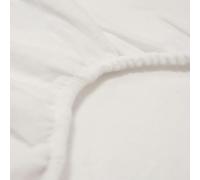 Tradition des Vosges Protège Matelas Alèse Forme Housse - Molleton Gratte Bonnet de 30 cm 70 x 190 cm Blanc