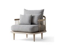 &Tradition Fly SC1 Fauteuil Hot Madison 094/Chêne Huilé Blanc
