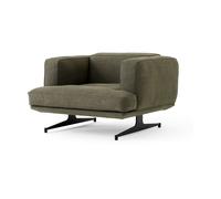 &Tradition Fauteuil Inland AV21 Argile 0014-noir chaud