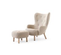 &Tradition Petra VB3 Fauteuil Karakorum 003/Chêne Huilé Incl. ATD1 Bouffée