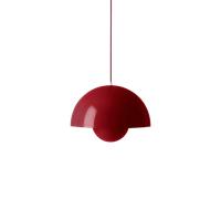 &Tradition Suspension Flowerpot VP2 Rouge Vermillon