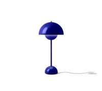 FLOWERPOT VP3-Lampe de table Métal H50cm Bleu