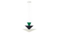 &Tradition Suspension Gio LN14 Ø60 cm Signal green-deep blue-ecru