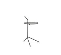 &Tradition Halten SH9 Table D'appoint Verre Fumé/ Noir