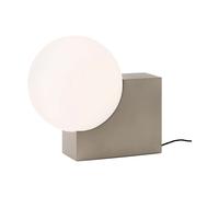 Lampadaire &Tradition Journey SHY4 Acier Brossé /Opale