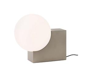 &Tradition Lampadaire Journey SHY4 Acier brossé-verre opale