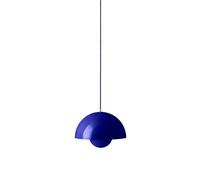 &TRADITION lampe à suspension FLOWERPOT VP1 (Bleu de Cobalt - Aluminium peint et plaqué)