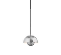 &TRADITION lampe à suspension FLOWERPOT VP1 (Chrome - Aluminium peint et plaqué)