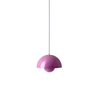 &TRADITION lampe à suspension FLOWERPOT VP1 (Rose épicée - Aluminium peint et plaqué)