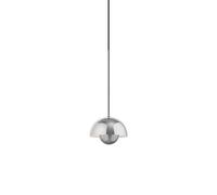 &TRADITION lampe à suspension FLOWERPOT VP10 (Chrome - Aluminium peint et plaqué)
