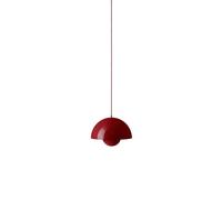 &TRADITION lampe à suspension FLOWERPOT VP10 (Rouge vermillon - Aluminium peint et plaqué)