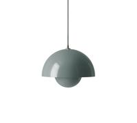 &TRADITION lampe à suspension FLOWERPOT VP2 (Bleu pierre - Aluminium verni)