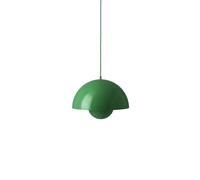 &TRADITION lampe à suspension FLOWERPOT VP7 (Signal vert - Aluminium peint et plaqué)
