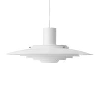 &Tradition Lampe à suspension P376 KF2 Blanc mat