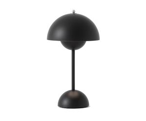 &Tradition Lampe de table Flowerpot portable VP9 Matt black