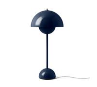 &Tradition Lampe de table FlowerPot VP3 Steel blue
