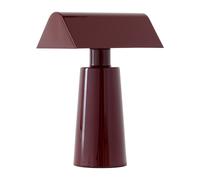 &Tradition Lampe de table portable Caret MF1 Dark burgundy