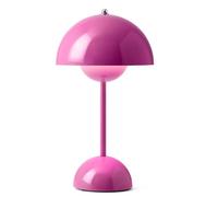 &Tradition Lampe de Table Rechargeable Flowerpot VP9 Verner Panton (Tangy Pink)