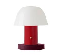 &Tradition Lampe de table Setago JH27 Maroon-grape