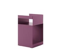 &TRADITION meuble de rangement ROTATE SC73 (Prune foncée - Acier, MDF)