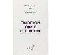 Tradition orale et écriture