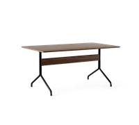 &Tradition Pavilion dining table AV18 160x90 cm Walnut-black frame