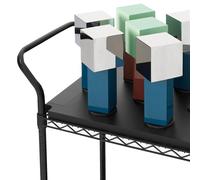 &Tradition Plaque de Charge 12 Stations de Charge, ATD7/SC52/SC53/MF1/SH8 Noir