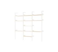 &Tradition Rhomb IF2 &IF4 & IF5 Configuration D'étagères en Chêne Laqué