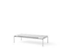 &Tradition Set LN12 Table Basse Bianco Carrara/ Chrome Foncé