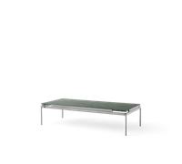 &Tradition Set LN12 Table Basse Verde Guatemala/ Chrome Foncé
