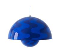 &Tradition Suspension Flowerpot VP2 Cobalt blue-Twilight blue
