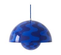 &Tradition Suspension Flowerpot VP7 Cobalt blue-Twilight blue