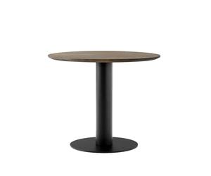 &Tradition Table à manger In Between SK11 chêne huilé fumé. structure en métal noir mat