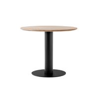 &Tradition Table à manger In Between SK11 chêne huilé. structure en métal noir mat