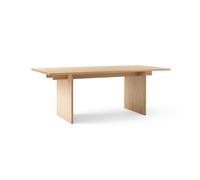 &Tradition Table à manger Ita OS1 avec gestion des câbles 95x200 cm Oak