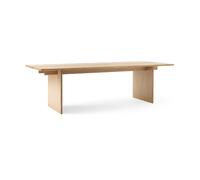 &Tradition Table à manger Ita OS2 avec gestion des câbles 95x260 cm Oak