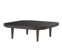 &TRADITION table basse FLY SPACE COPENHAGEN SC4 (Fumé / Noir Marquina - Chêne massif huilé / Marbre)