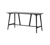 &Tradition Table de bar In Between SK26 Counter Table 190x80x95 cm Chêne laqué noir