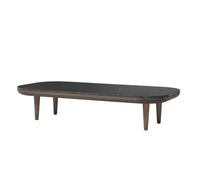 &Tradition Table Fly SC5 chêne huilé fumé + marbre noir